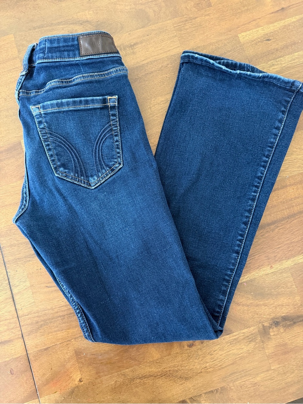 Hollister Dark Blue Flare Jeans